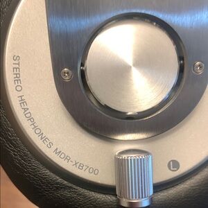 Sony Stereo Headphones MDR-XB700 - Silver and Black